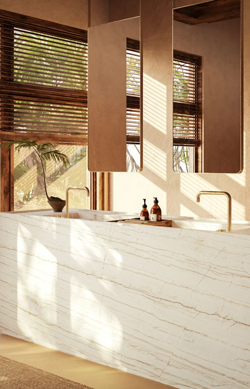 Caesarstone 534 Everline Batroom