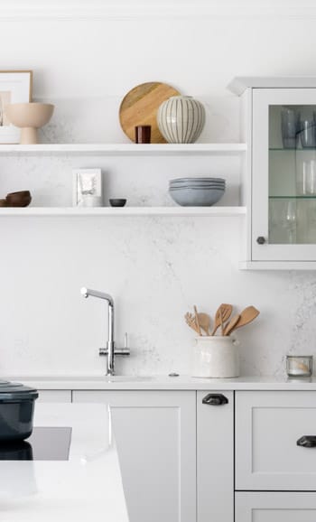 Caesarstone 1141 Pure White - Tyldesley Project