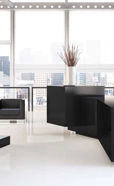 Caesarstone 3100 Jet Black Kitchen