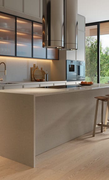 Caesarstone 4030 Pebble Kitchen