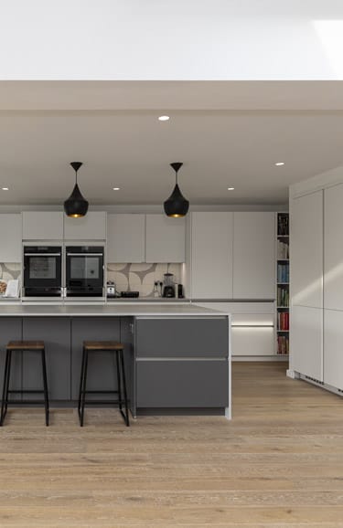 Caesarstone 4044 Airy Concrete - St Albans Project