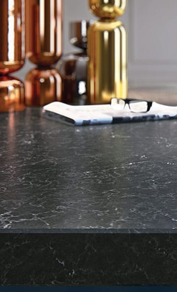 Caesarstone 5003 Piattra Grey Kitchen