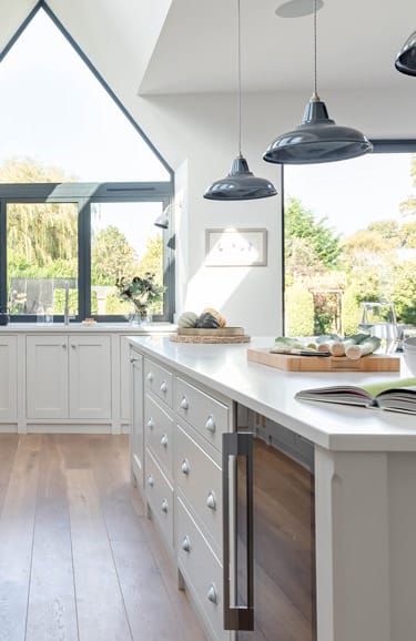 Caesarstone 5141 Frosty Carrina - Shere Kitchens Project