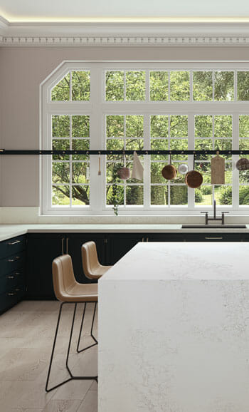 Caesarstone 5121 Layalite Kitchen