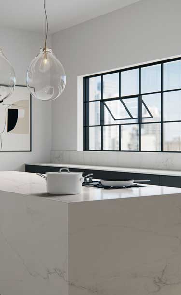 Caesarstone Porcelain - 501 Snowdrift