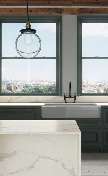 Caesarstone Porcelain - 503 Circa Kitchen