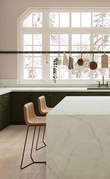 Caesarstone Porcelain - 504 Lumena Kitchen