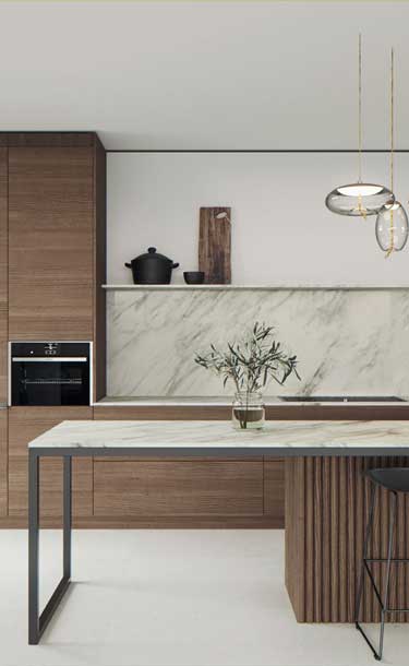 Caesarstone Porcelain - 505 Archetta Kitchen