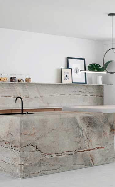 Caesarstone Porcelain - 513 Striata Kitchen
