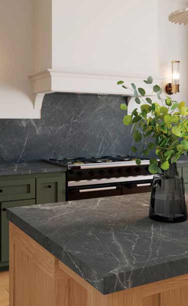 Caesarstone Porcelain - 516 Locura Kitchen