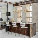 ‎אסתי בן עזרא -עיצוב פנים לפרוייקט עם משטחי אבן קיסר בשכונה ירושלמית מתחדשת